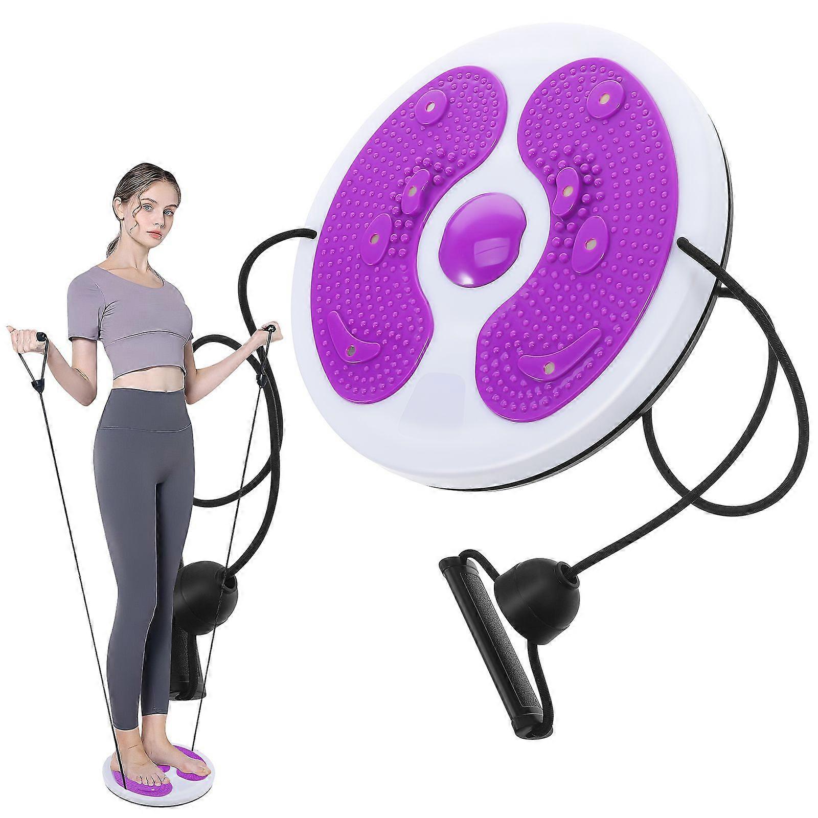 Twist Waist Disc Ab Waist Trainer Twisting Board With Handles Waist Exerciser Belly Belly Workout Equipment Fitness Rotating Disc