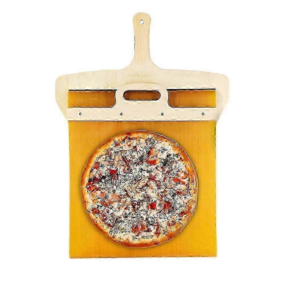 Sliding Pizza Peel, the Pizza Peel That Transfers Pizza Perfectly Non-Stick, Pala Pizza Scorrevole,60x30cm JP