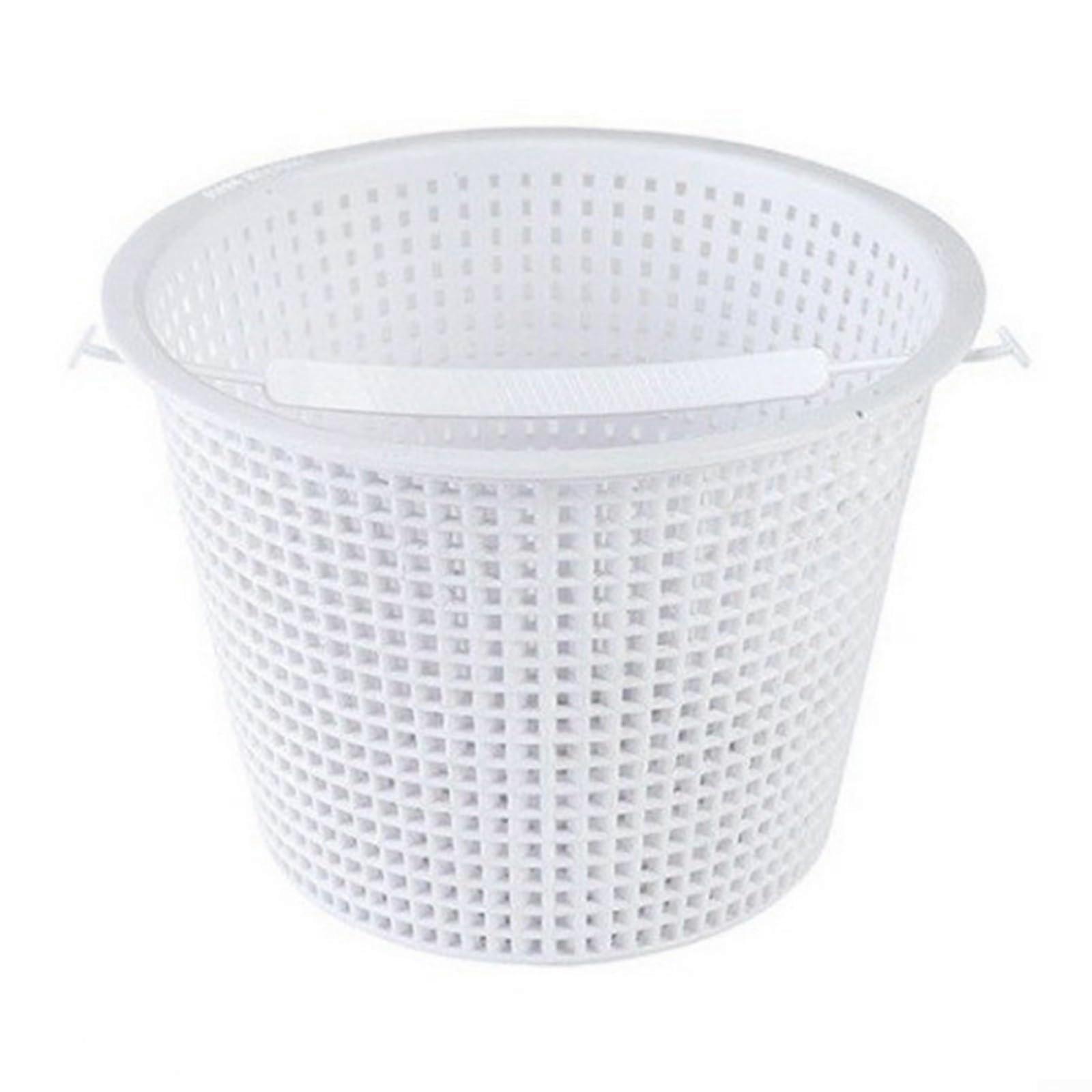 Pool Skimmer Basket 20.3 cm Round Replacement Filter Basket Compatible With SP1070 Model Pool Maintenance Equipment