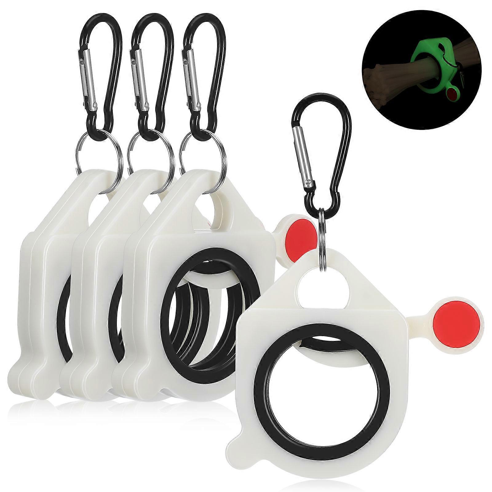 Compact Zip Tie Dispenser Plastic Material For Toolbox Use Cable Organization 4Pcs