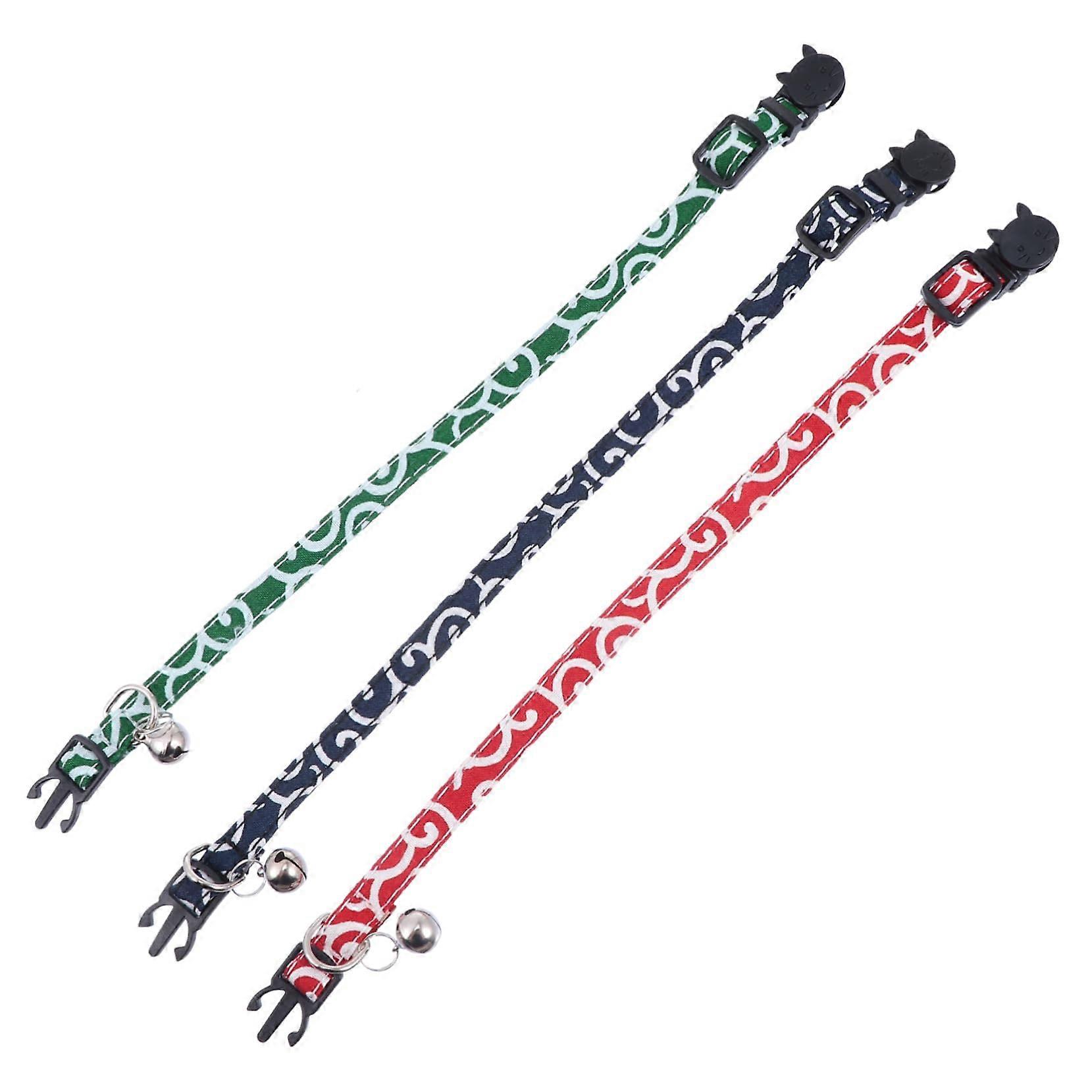 Adjustable Cat Collar Set with Safety Closure, Bow Tie and Bell, Ideal for Daily Wear, Parties, and Special Occasions