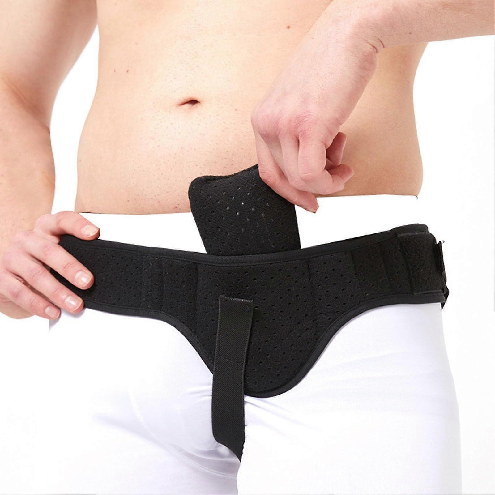 Hernia Belt for Men and Women - Flexible, Adjustable with Removable Compression Pads - XL, 1 Piece