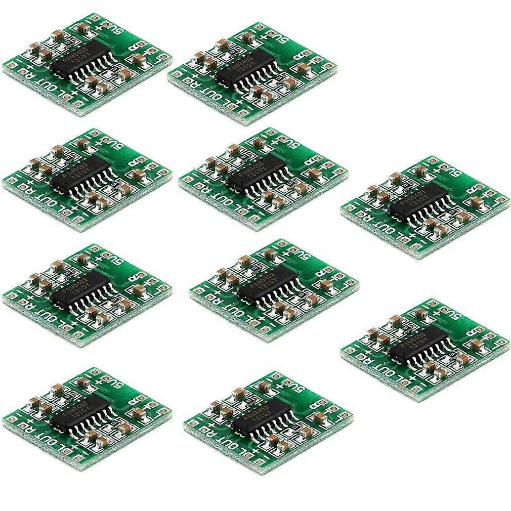 10pcs PAM8403 2 x 3W Mini Digital Power Amplifier Board AMP Class D 2.55V Input