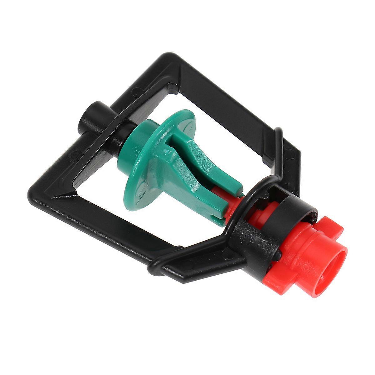 25PCS Rotateable Micro Sprinkler for Garden and Yard with Black Plastic Nozzle Fits Plant Irrigation 25PCS