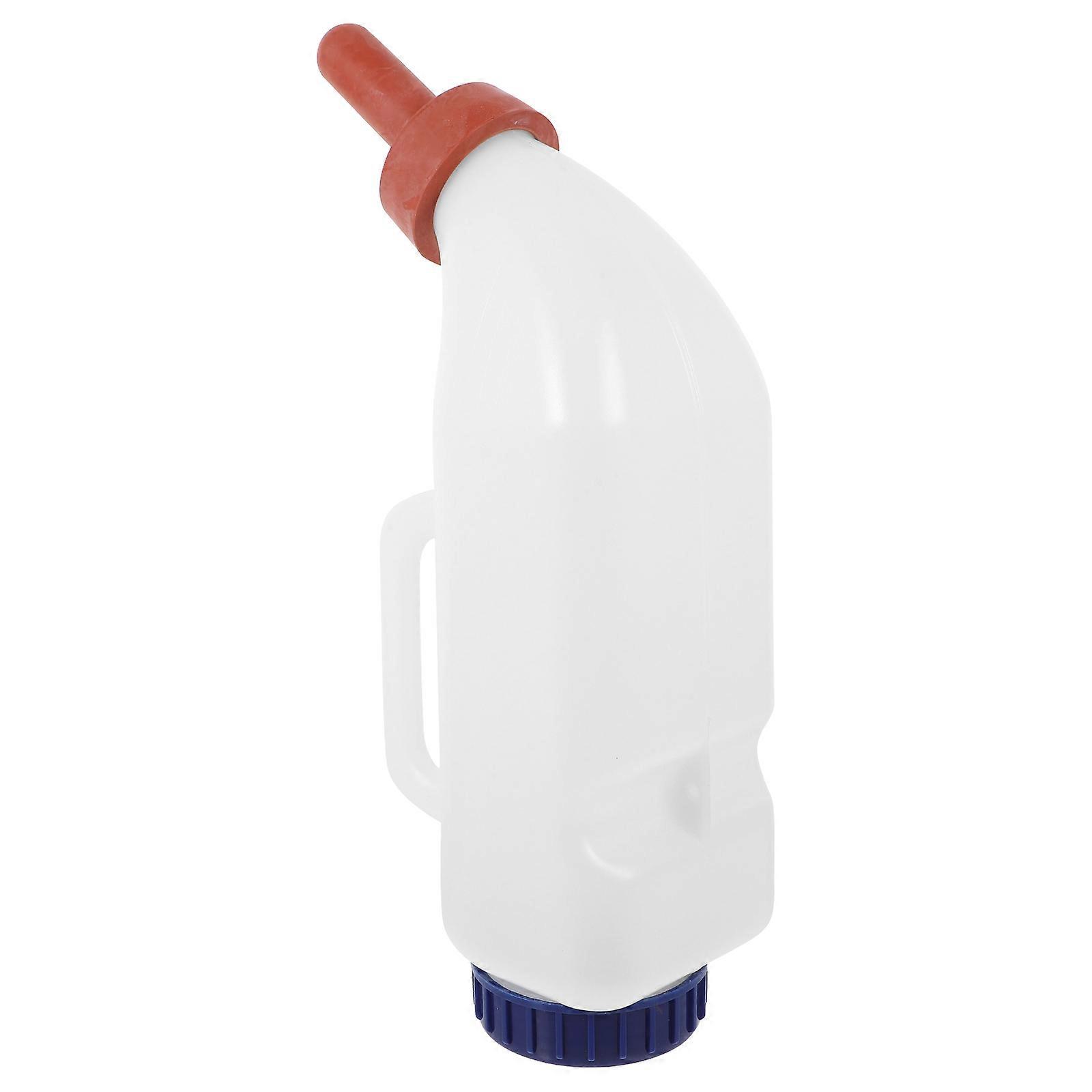 Assorted Color Plastic Lamb Feeding Bottle for Storage with Large Capacity Design Suitable for Young Livestock
