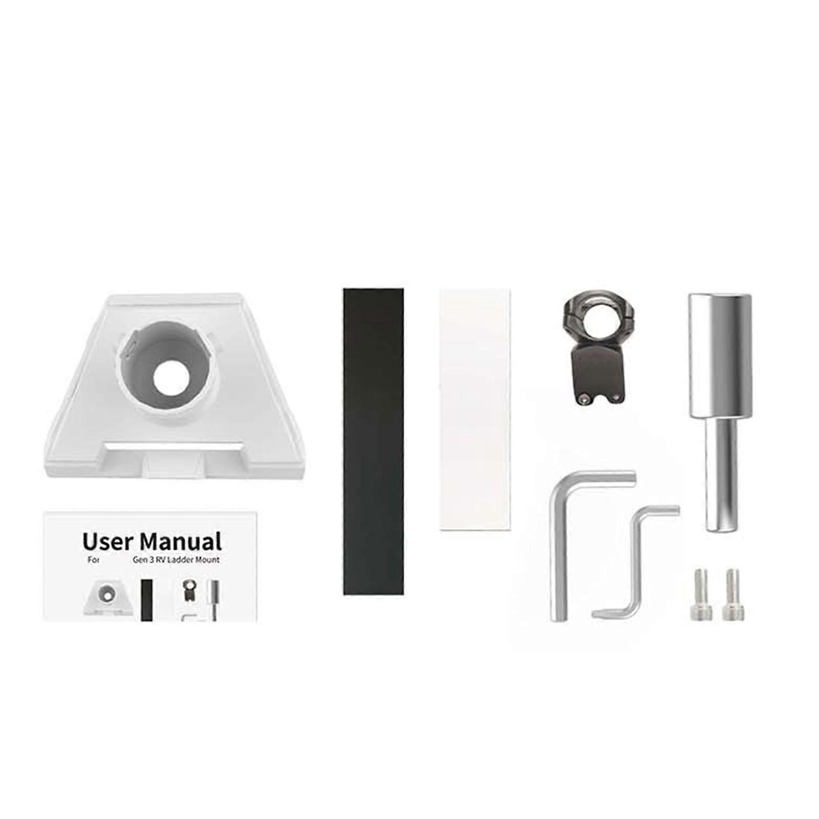 Aluminum Support Ladder Mount For Satellite Gen3 Bracket For Vehicle Roof Racks And Fence Mount Multiple Purpose Multicolor