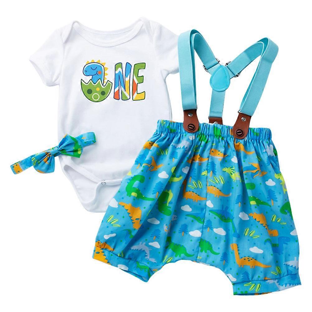 Baby Boys Bodysuits One Pieces Baby Jumpsuit Toddler Bodysuit Button Neckline Opening 1Set