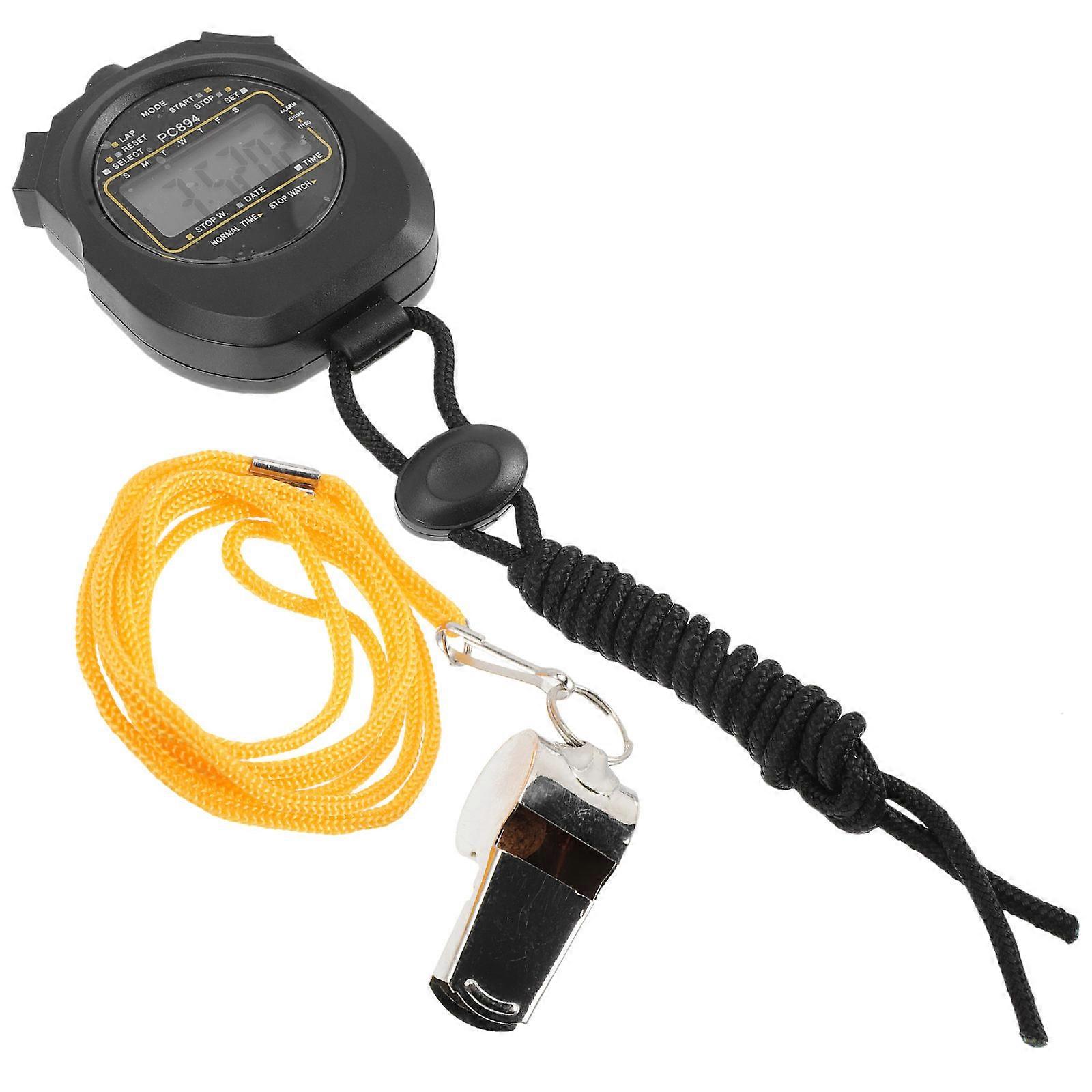 Sports Timer Stopwatch With And Alarm Clock For Sports Events 1Set