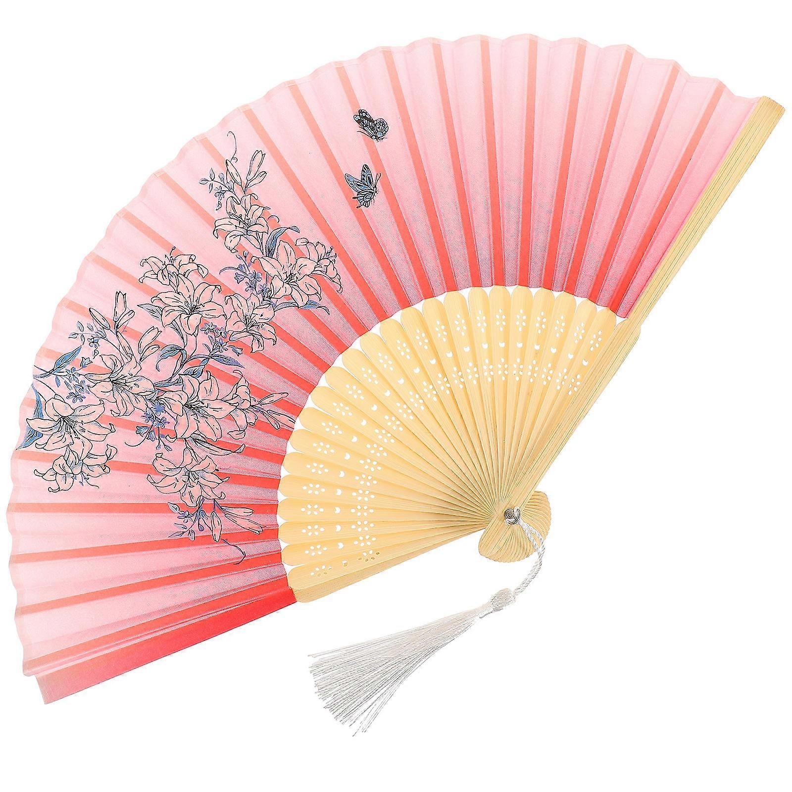 Here's a well crafted product description for your **Portable Folding Hand Fan** tailored for dance performances and summer use:
 
### **Portable