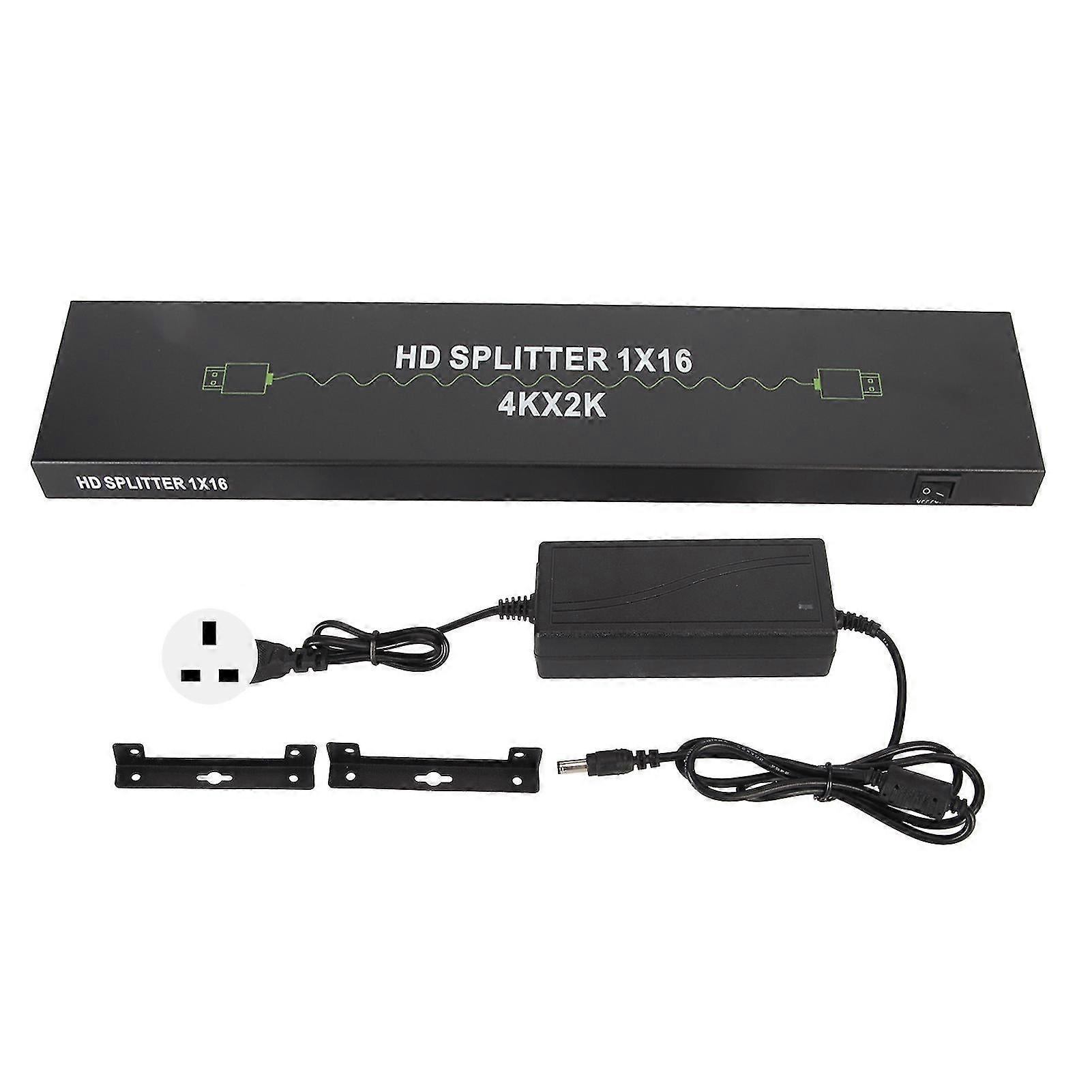 4K Splitter, 1 In 16 Out, Multimedia Interface Splitter