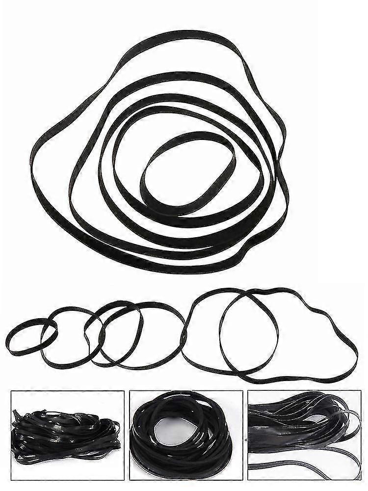 4mmカセット混合ゴムベルトカセットレコーダーテープマシンベルトセット50 usの