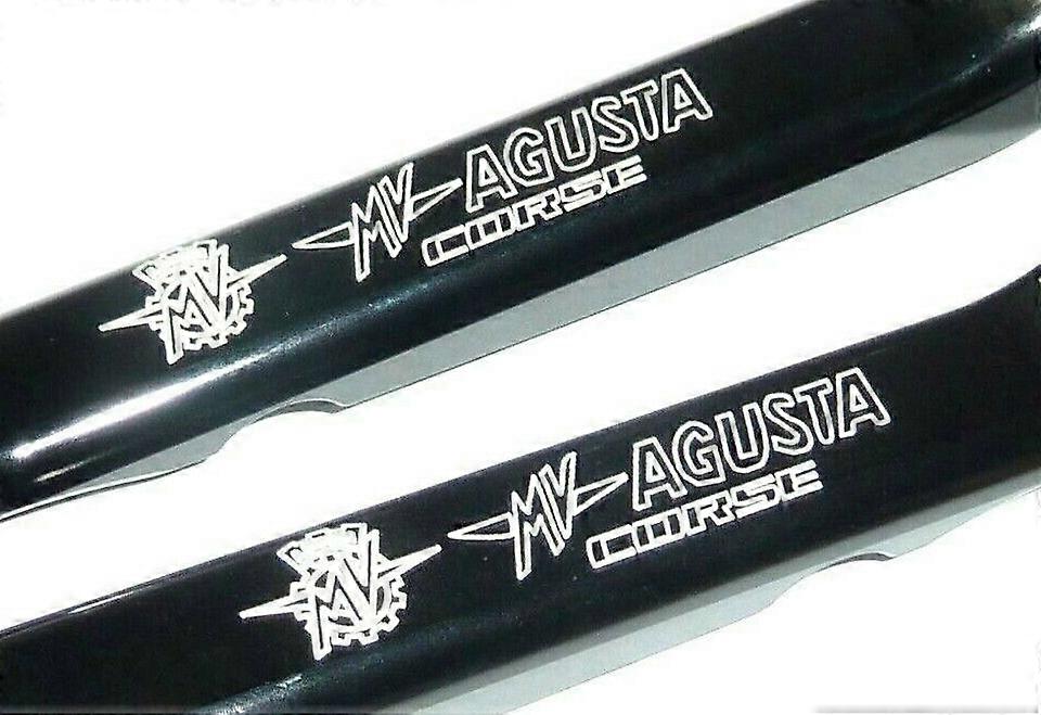 Gælder for MV AGUSTA F3 675 2012-2020 LANGE SORTE BREMSE- OG KOBLINGSGREB LASERGRAVERET