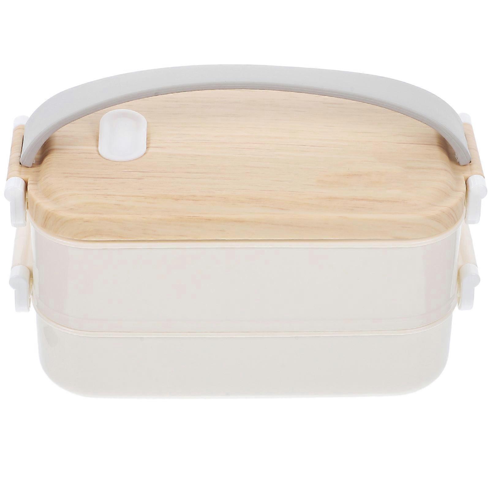 Stainless Steel with Doublelayer Design for Adult Lunch Storage 4.3 x 6.2 inches