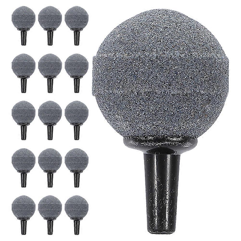 Bubble Diffusion Air Stone For Enhanced Oxygenation In Fish Tank And Aquarium Using 16Pcs