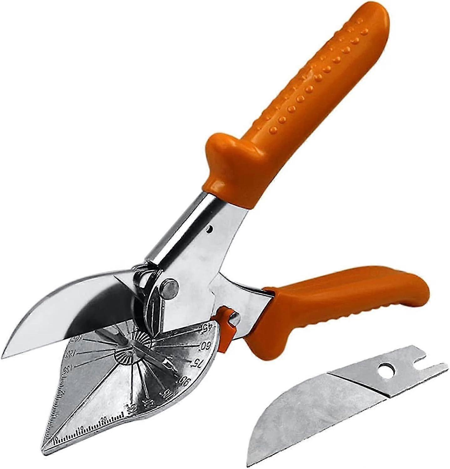 45-135 Angle Scissors, Multi-function Chamfer Scissors, Quarter Circle Cutter Tool For Cutting Pvc Ppr Pe Pipes, Branches, Wires 2pcs (angle Scissors