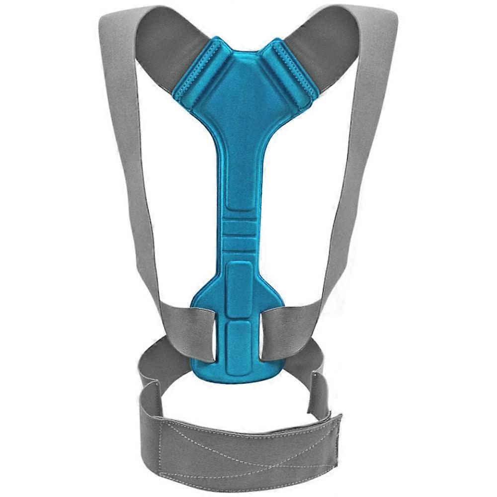 Adjustable Shoulder Posture Corset Carrying Strap Waist Support Corrector Grey