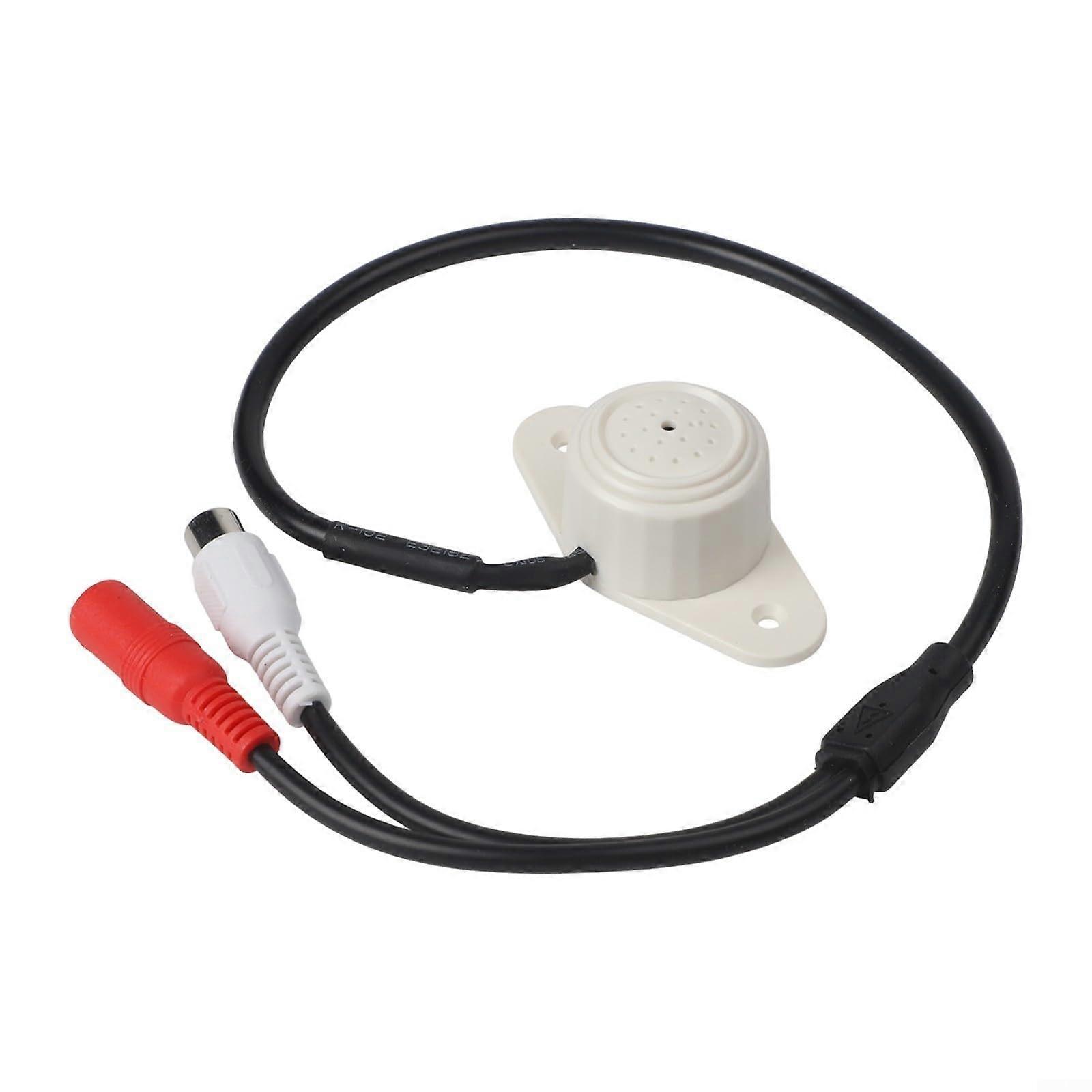 CCTV-Compatible Audio Transmitter Device for Enhanced Sound Input Performance, High-Quality Recording, Easy Installation