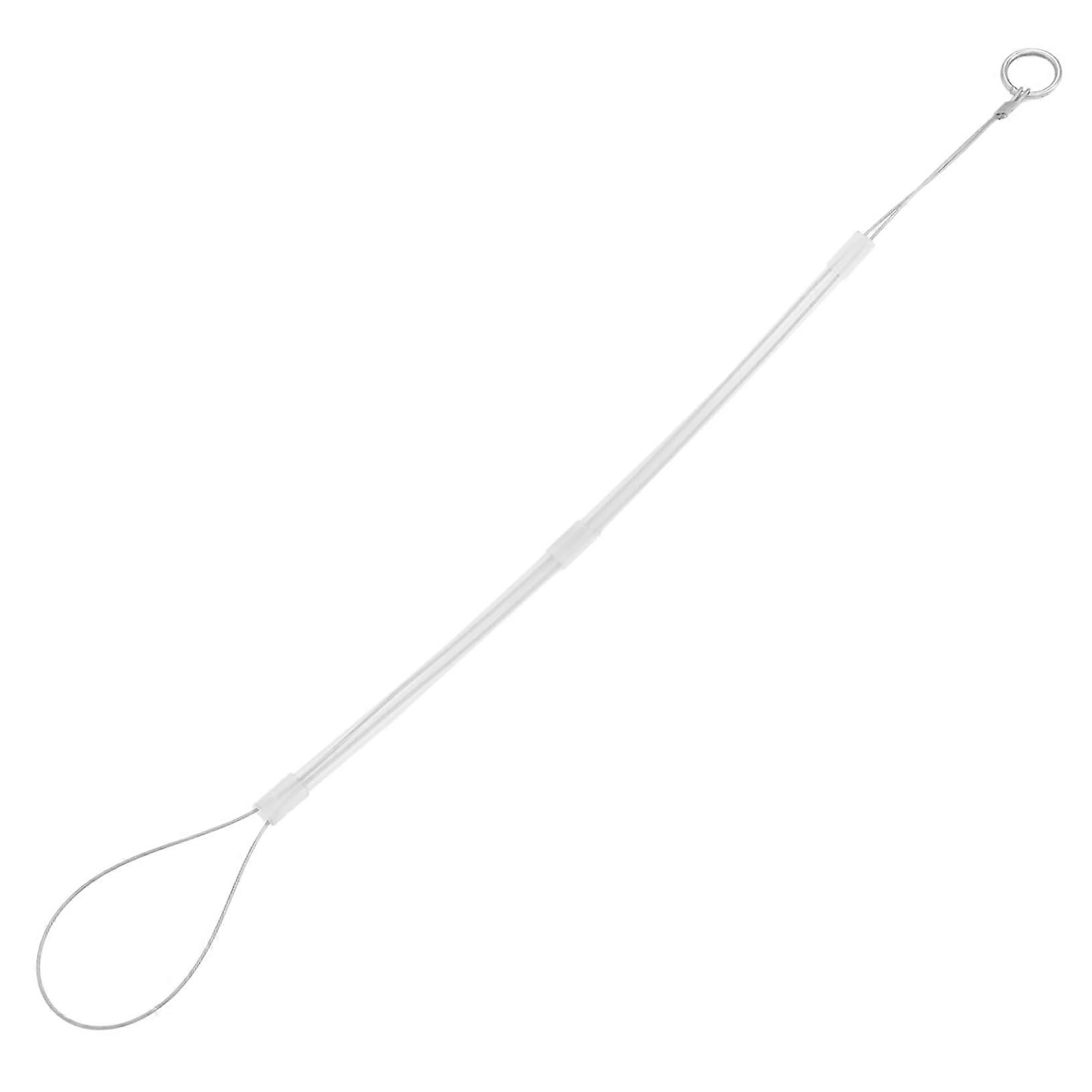 Swine obstetric tool, adjustable ergonomic design with nonslip grip for piglet delivery.