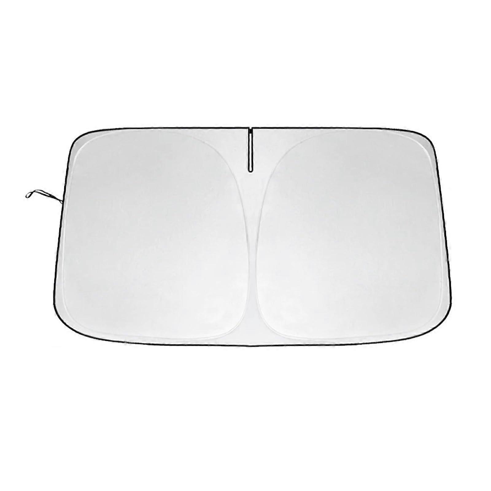 Car Sunshade For Tesla Model 3 And Model Y - UV Blocking Windshield Cover, Foldable, Fits Model 3 And Model Y