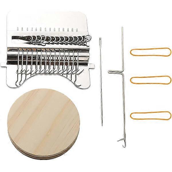 Knitting tool, practical small 14-hook knitting loom set, suitable, knitting loom.