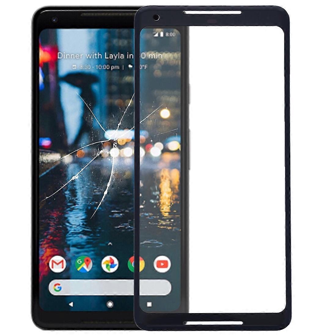 COMPATIBLE Front Screen Outer Glass Lens for Google Pixel 2 XL