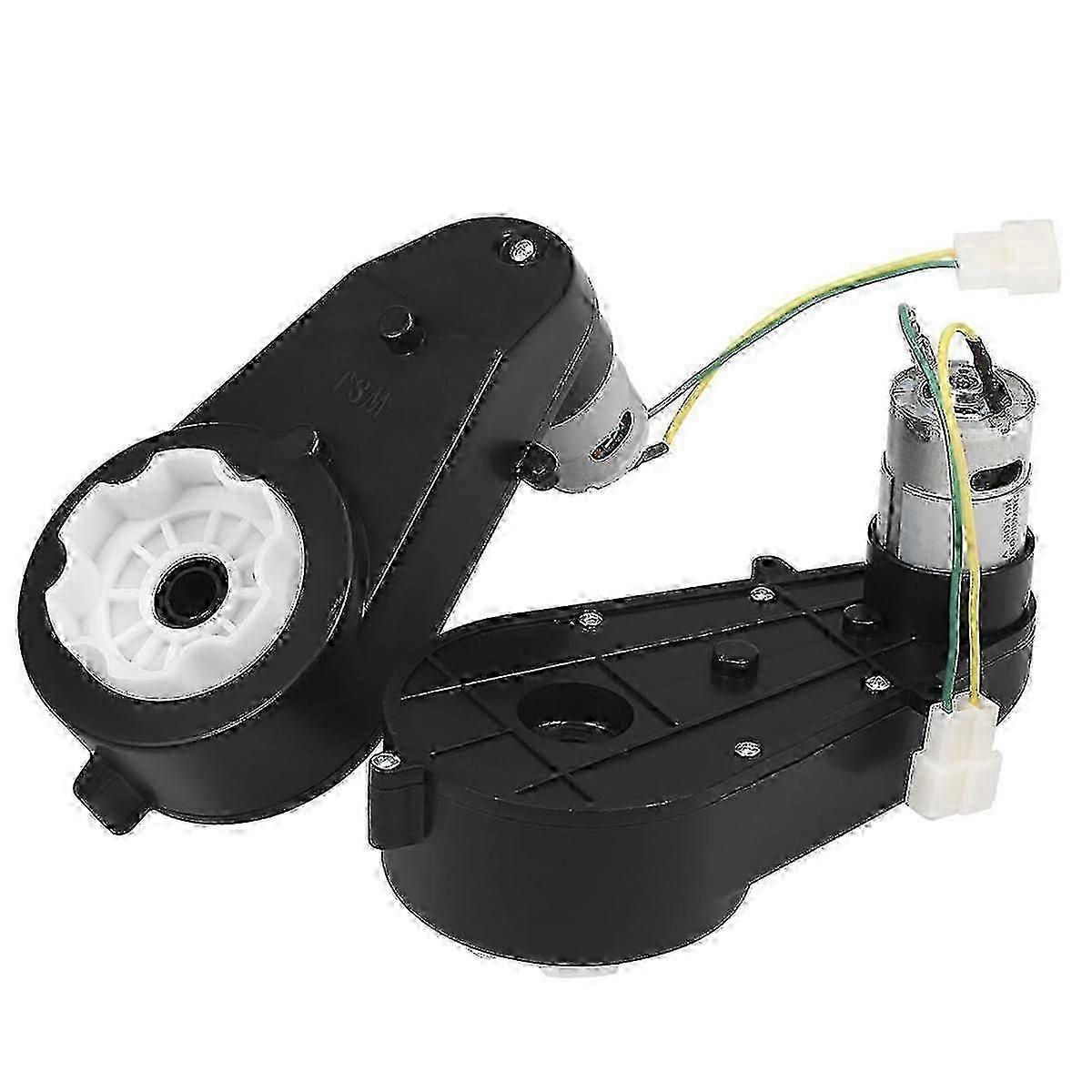 2 PC 12V 550 μηχανή 40000RPM παιδιά Ride-on κιβώτιο ταχυτήτων αυτοκινήτων υψηλής ταχύτητας RS550 μαύρο