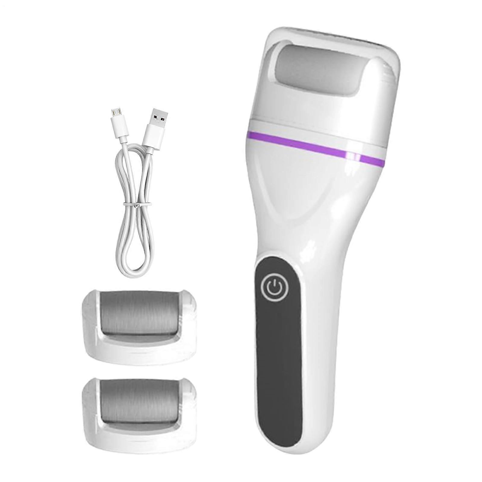 Electric Foot File for Men - Portable Callus Remover Tool for Hard Skin, Ideal for Family Use, Lightweight Design