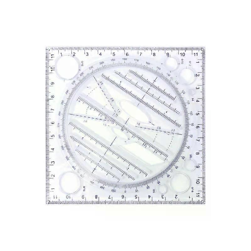 Elaboration Tailoring Ruler Multifunctional Drawing Template Geometry Ellipse Elaboration Tailoring Ruler Measuring Tool