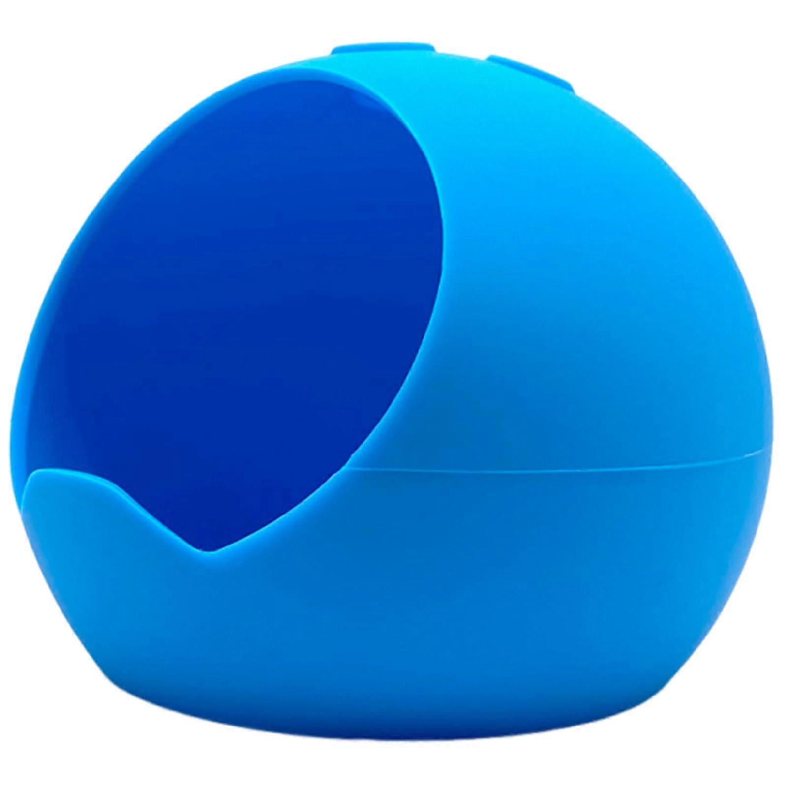 Portable silicone case, shockproof, dustproof, antidrop cover for Dot 4 speaker, protective case blue