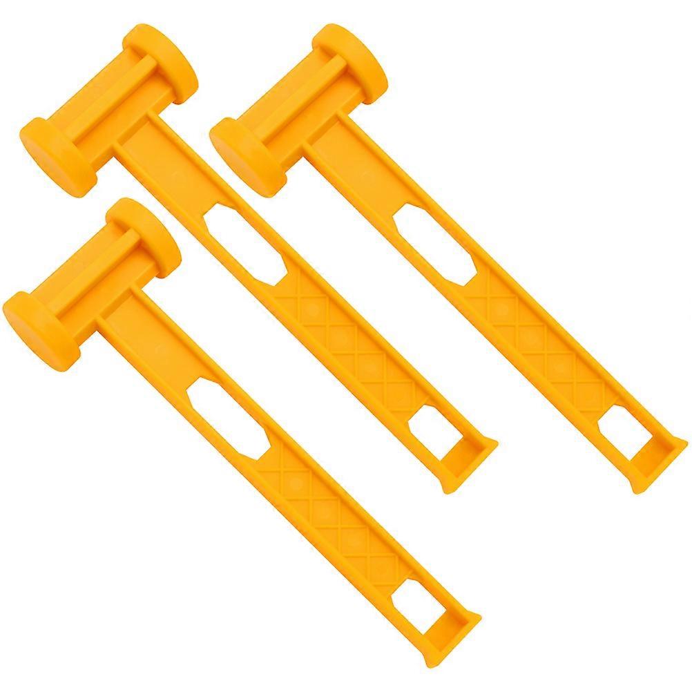 3Pcs Lightweight Camping Mallet Portable Tent Stake Hammer Practical