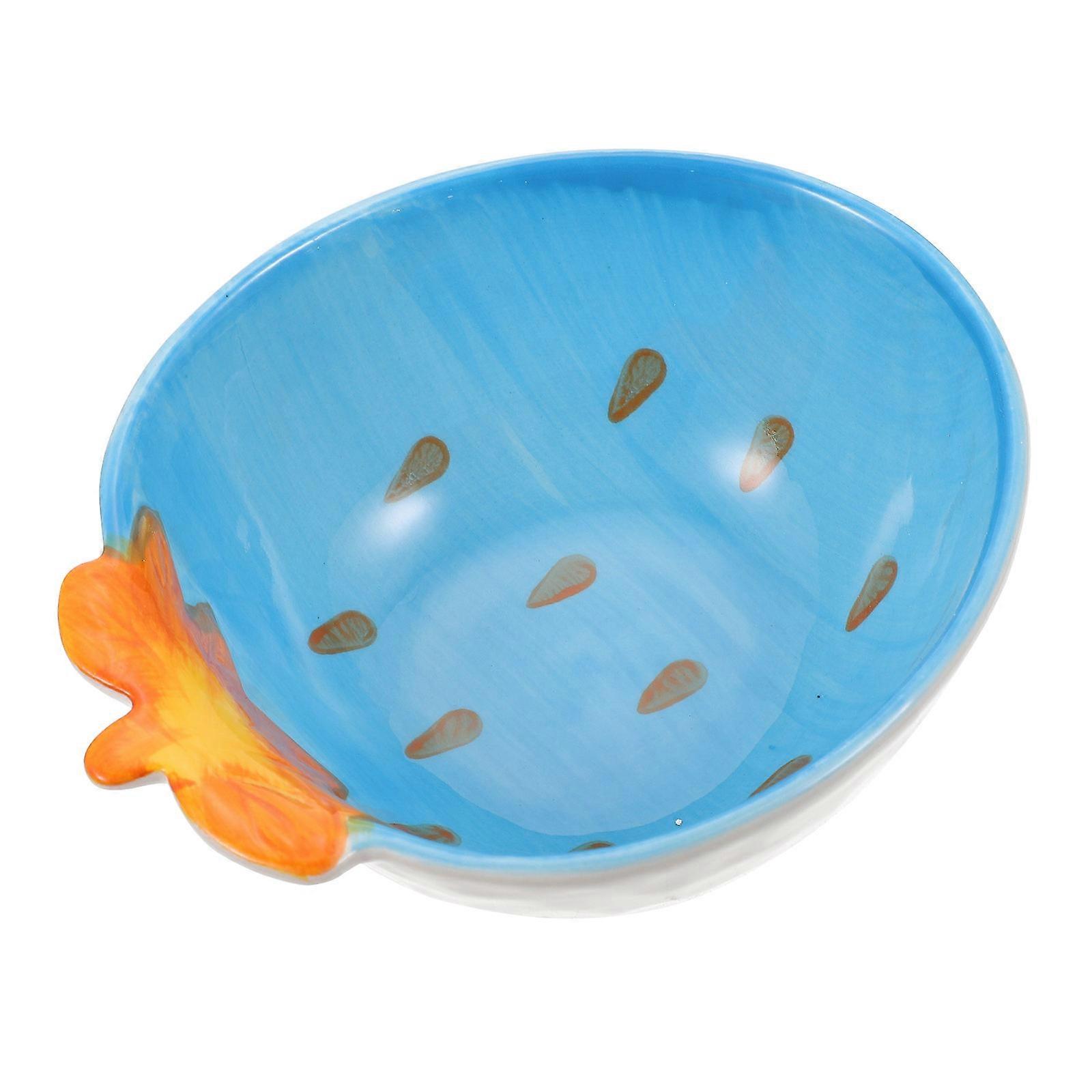 Kawaii Fruit Shape Bowl For Kitchen Supply With Smooth Surface Diameter 12.5CM 1Set