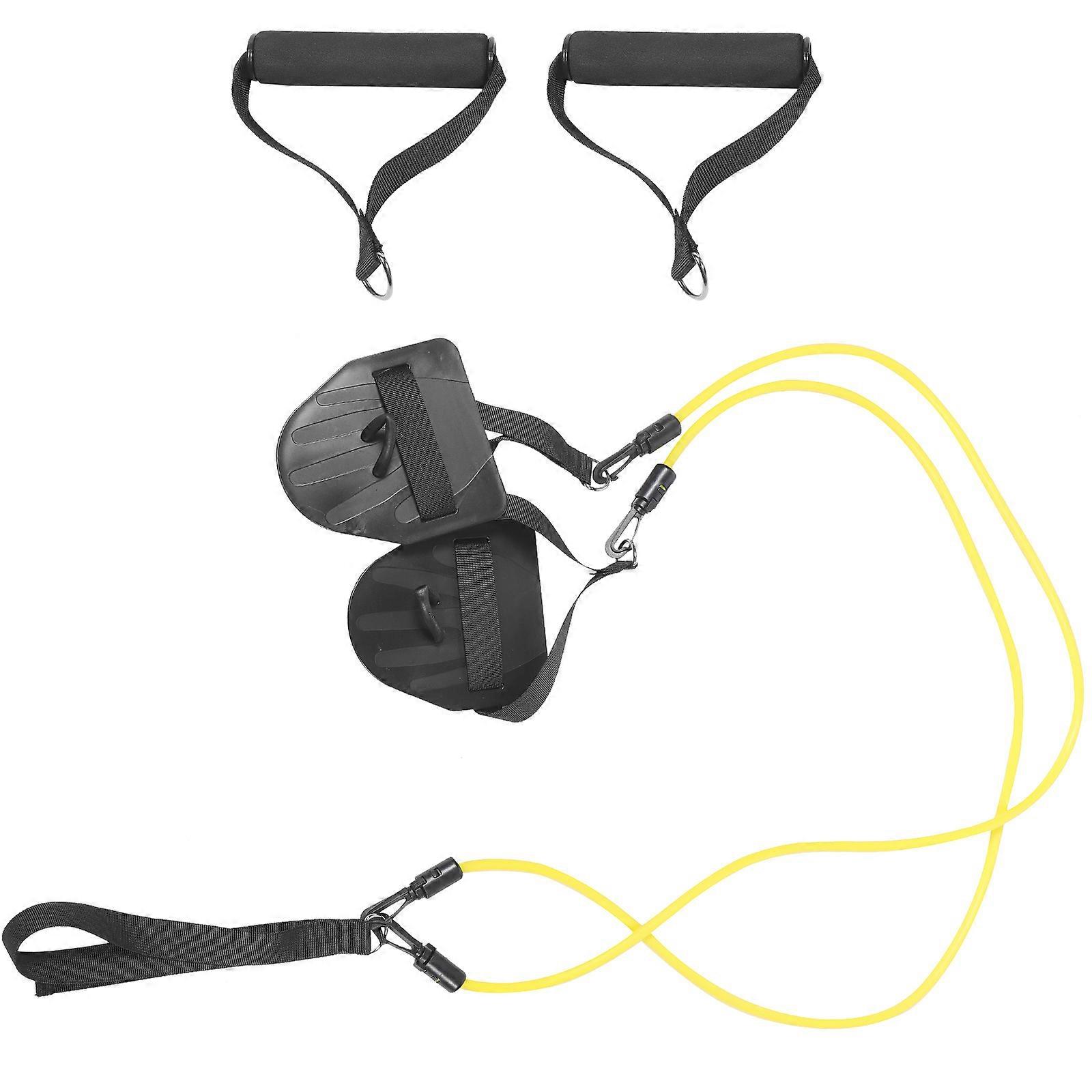 Aquatic Resistance Belt Swim Exercise Tool Stationary Swimming 68.9X5.1X0.3In TPE Resistance Training 1 Set