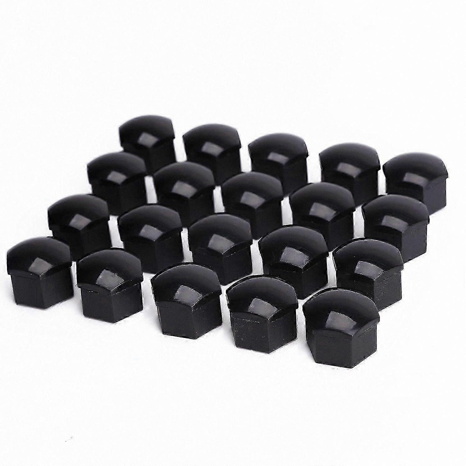 17mm Wheel Nut Size Caps - Durable and Simple Installation for 20 Units