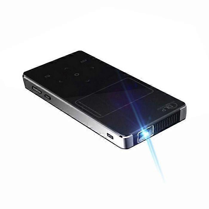 Mini Android Projector Miracast Bluetooth DLP Projector HDMI Black + 16GB SD YONIS
