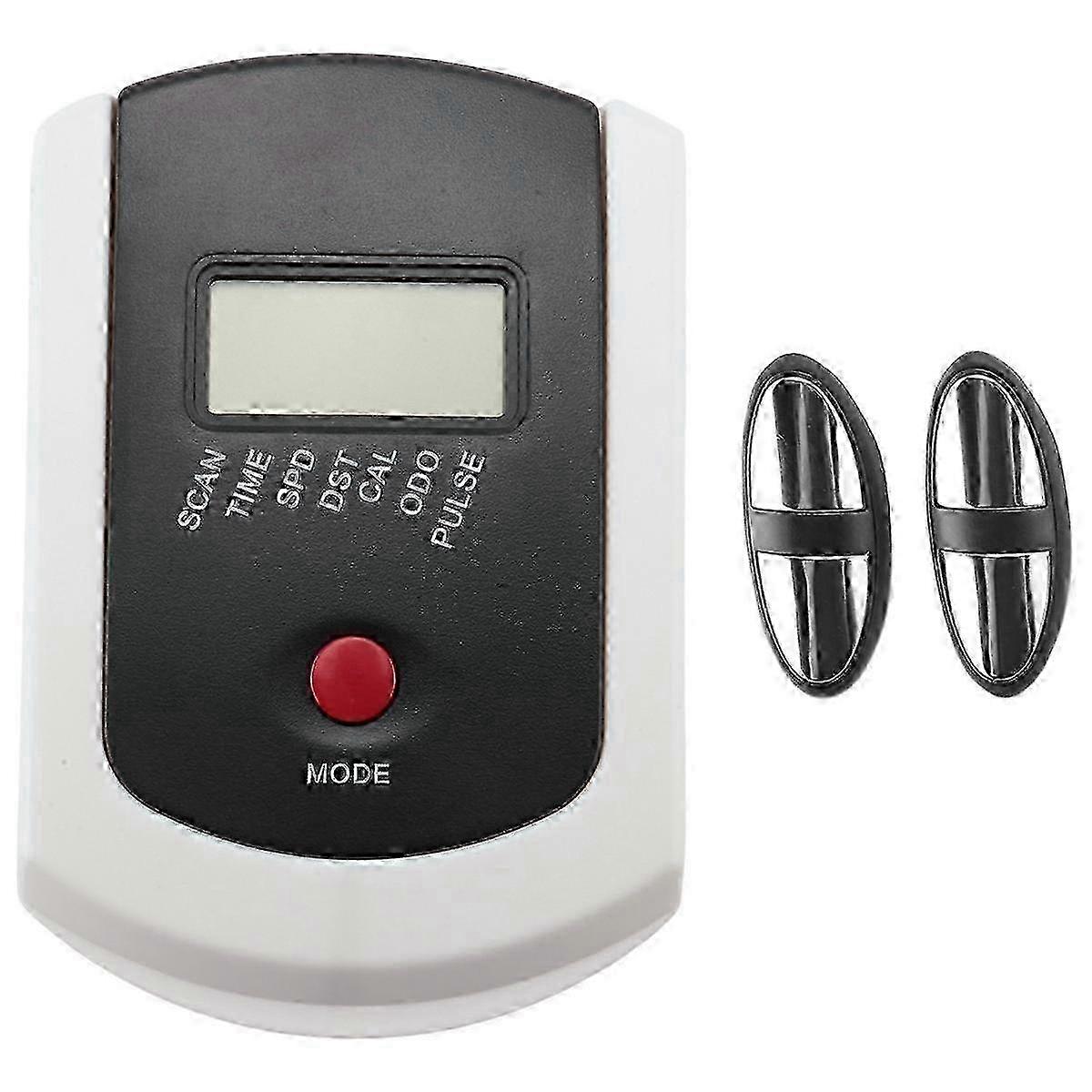 Wireless Bike Computer with Heart Rate Sensor Waterproof Cycle Odometer for Indoor Stationary Bikes and Magnetic Trainers