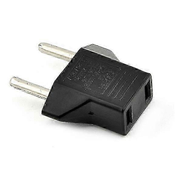Flat to Round Power Plug Converter
