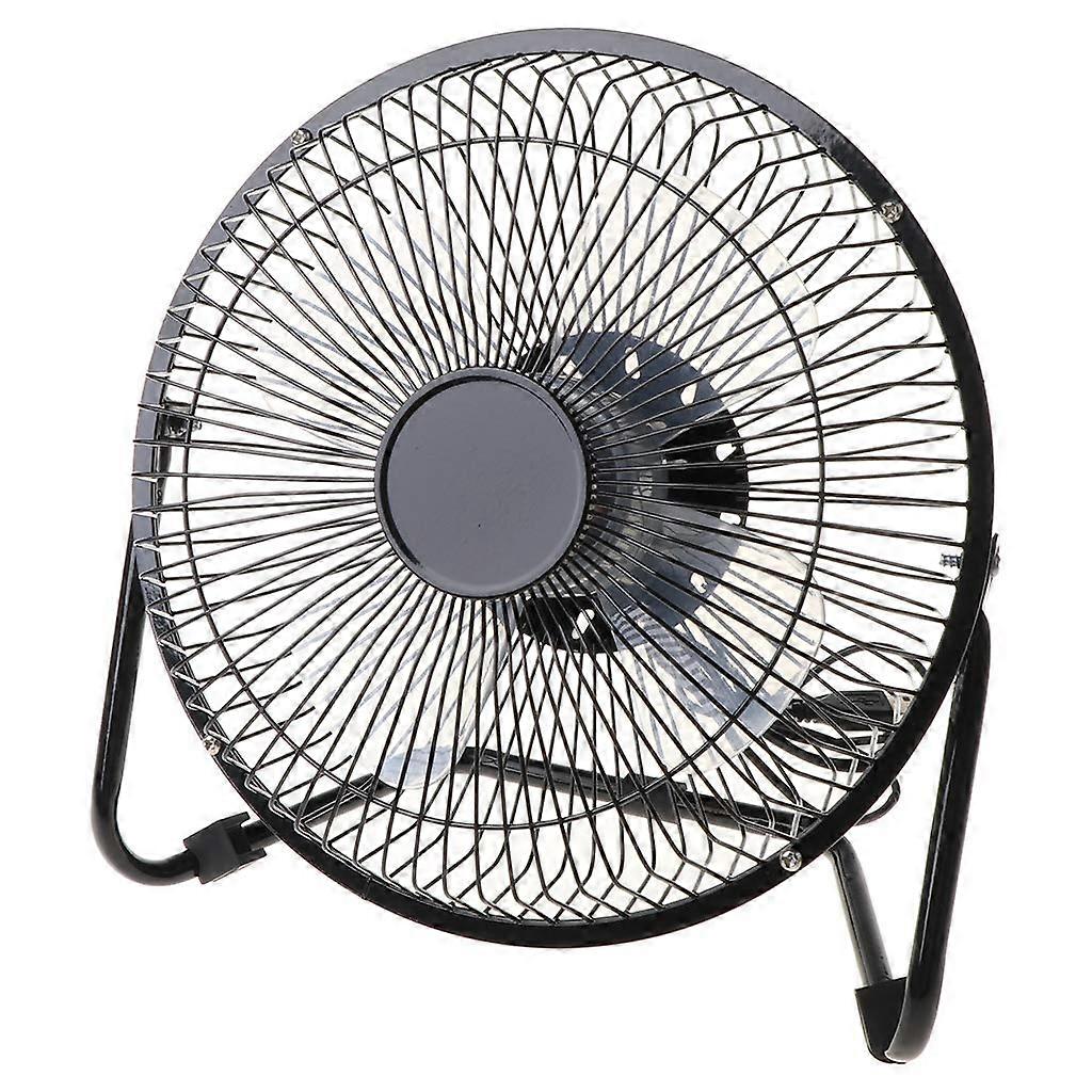 Portable Fan Cooling USB Desktop Fan Air Cooler Rotation Adjustable Angle For Office Household USB Diffuser Black