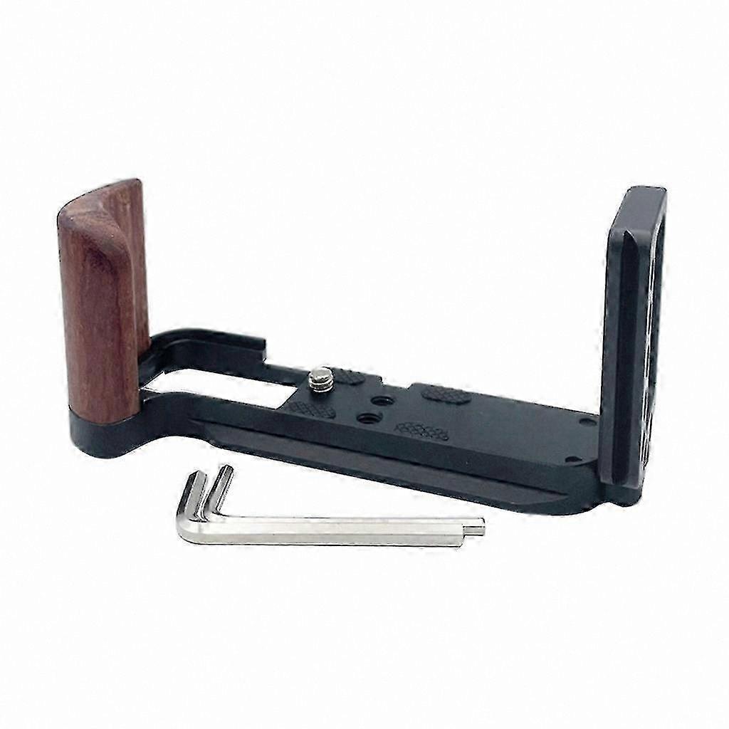 Camera L-Plate Bracket with Anti-Slip Grip for Mirrorless Models X-T30 X-T20 X-T10 - Durable Metal Design