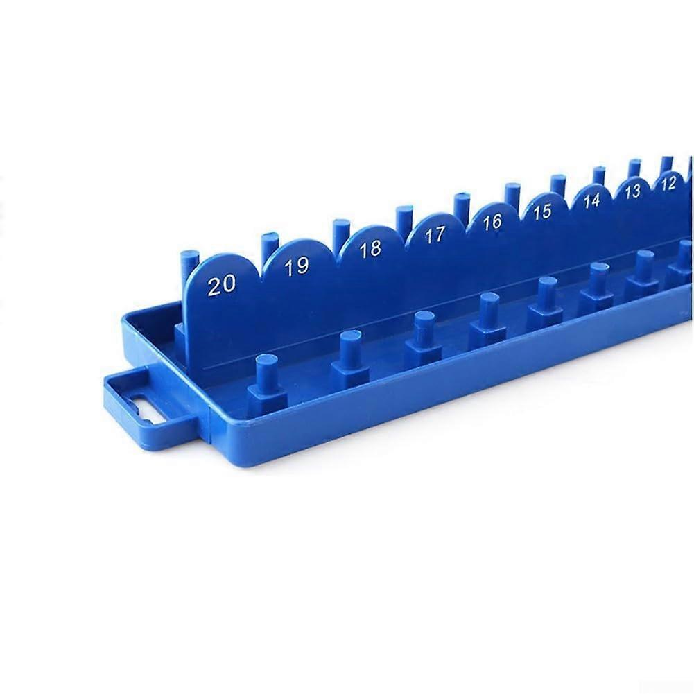 96.5 cm Metric Socket Holder for Multiple Sizes - Durable Tool Organizer for Easy Access and Storage