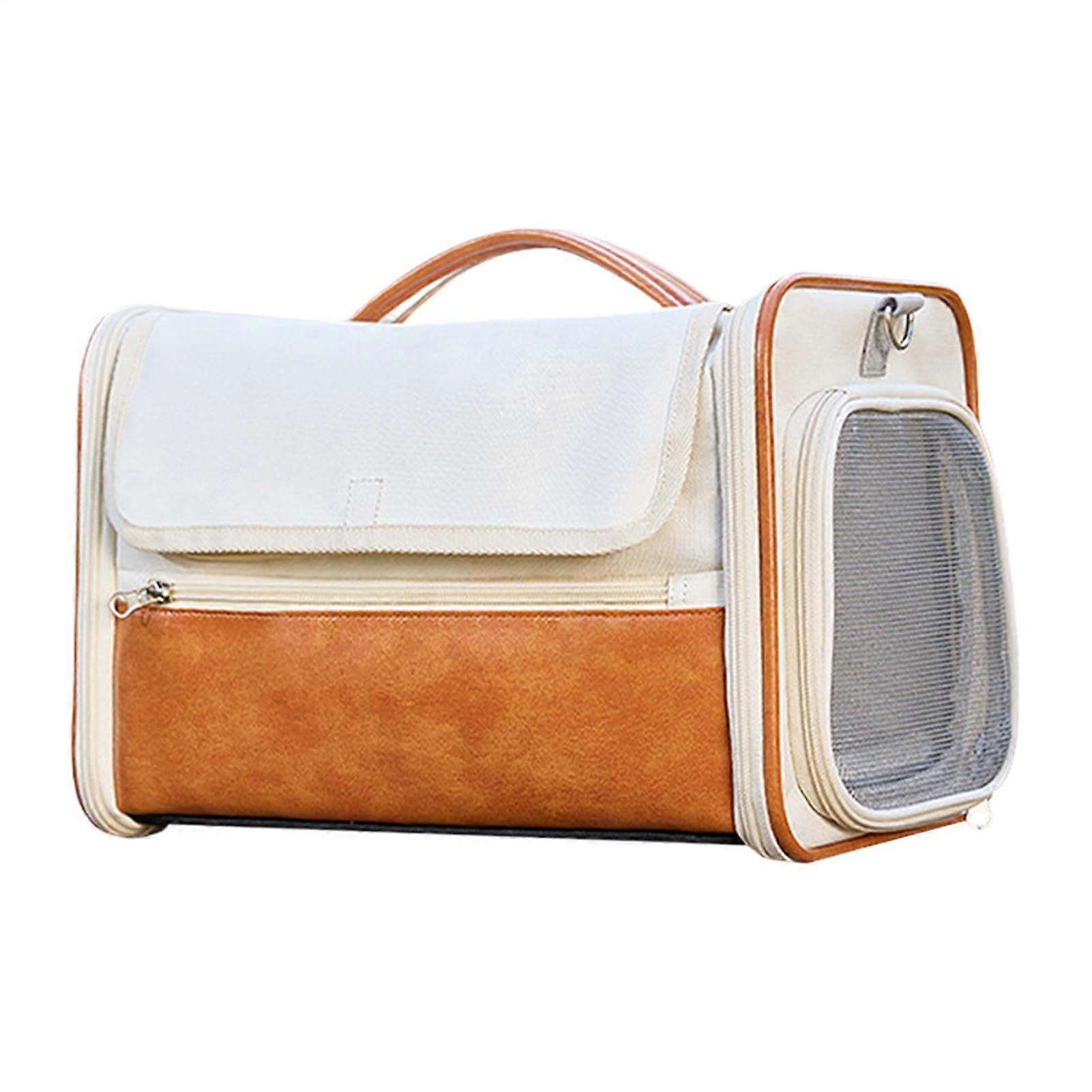 Cat Cutter Portable Pet Carrier Waterproof Mesh Fabric for Pets, Breathable Mesh Transport Dog Case for Puppy Animals Ref: 7264