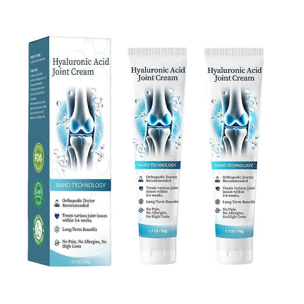 ヒアルロン酸ジョイントクリーム、ヒアルロン酸ジョイントマッサージクリーム、背中、首、手、膝のための高度な関節と骨のケアクリーム