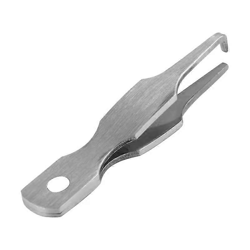 Double Loop Opening Pliers Stainless Steel Silver For Fishing Line, Split Ring Pliers, Quick Ring Opener