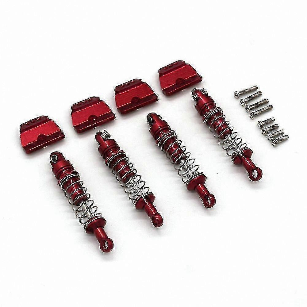 RC Car Metal Absorbers and Tower Mount Accessories for 1/12 Scale Models, Enhanced 3rd Edition