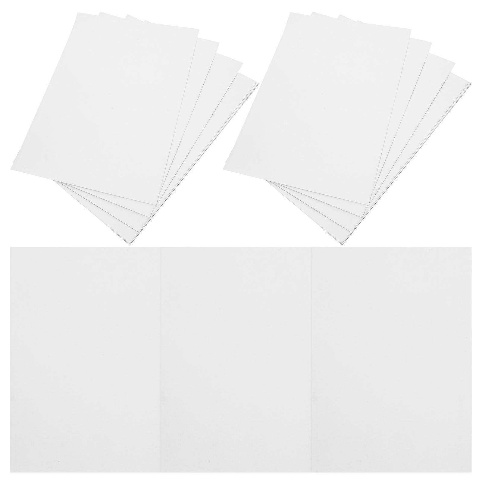 A4 Holographic Silver Adhesive Printer Paper for Labels Crafts and Decorations 22 Sheets