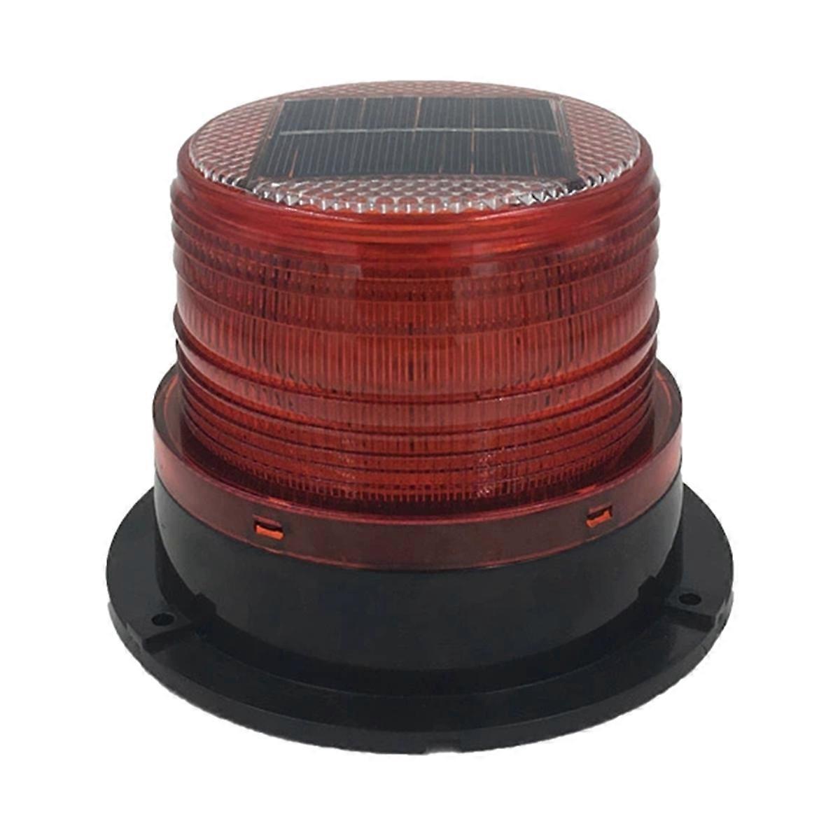 Solar Warning Light Emergency Flashing Warning Waterproof A