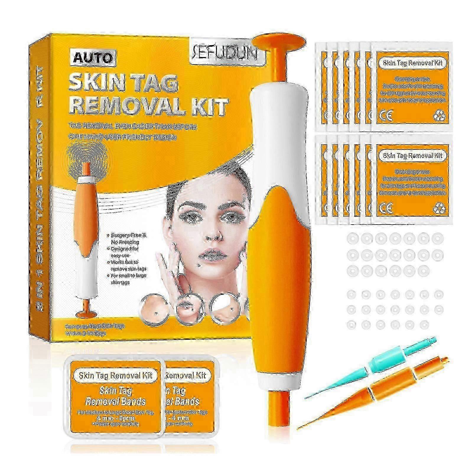 Skin-Tag Remover Double Headed Pen Set Multi-Purpose 2 in unit Design, Rapide Efficace, Portable Pratique Manuel