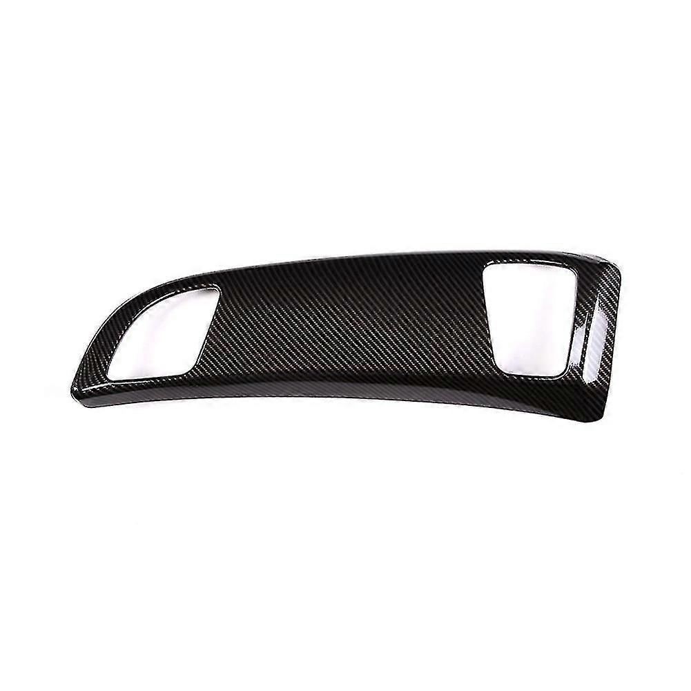 Dashboard panel cover, suitable for 2014 - 2019 Corvette C7, carbon fiber pattern