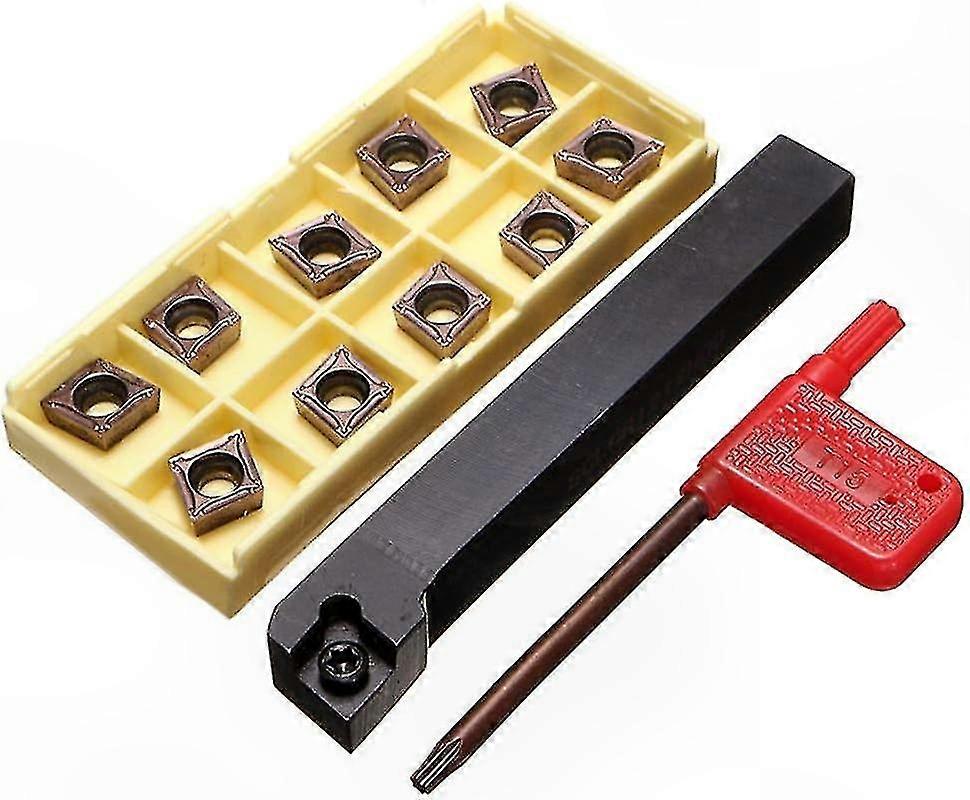 12x100mm Lathe Tool Holder with Carbide Inserts for Turning Applications