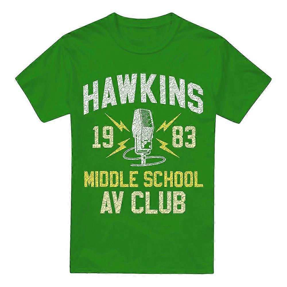 Stranger Things Pánske tričko Hawkins Middle School