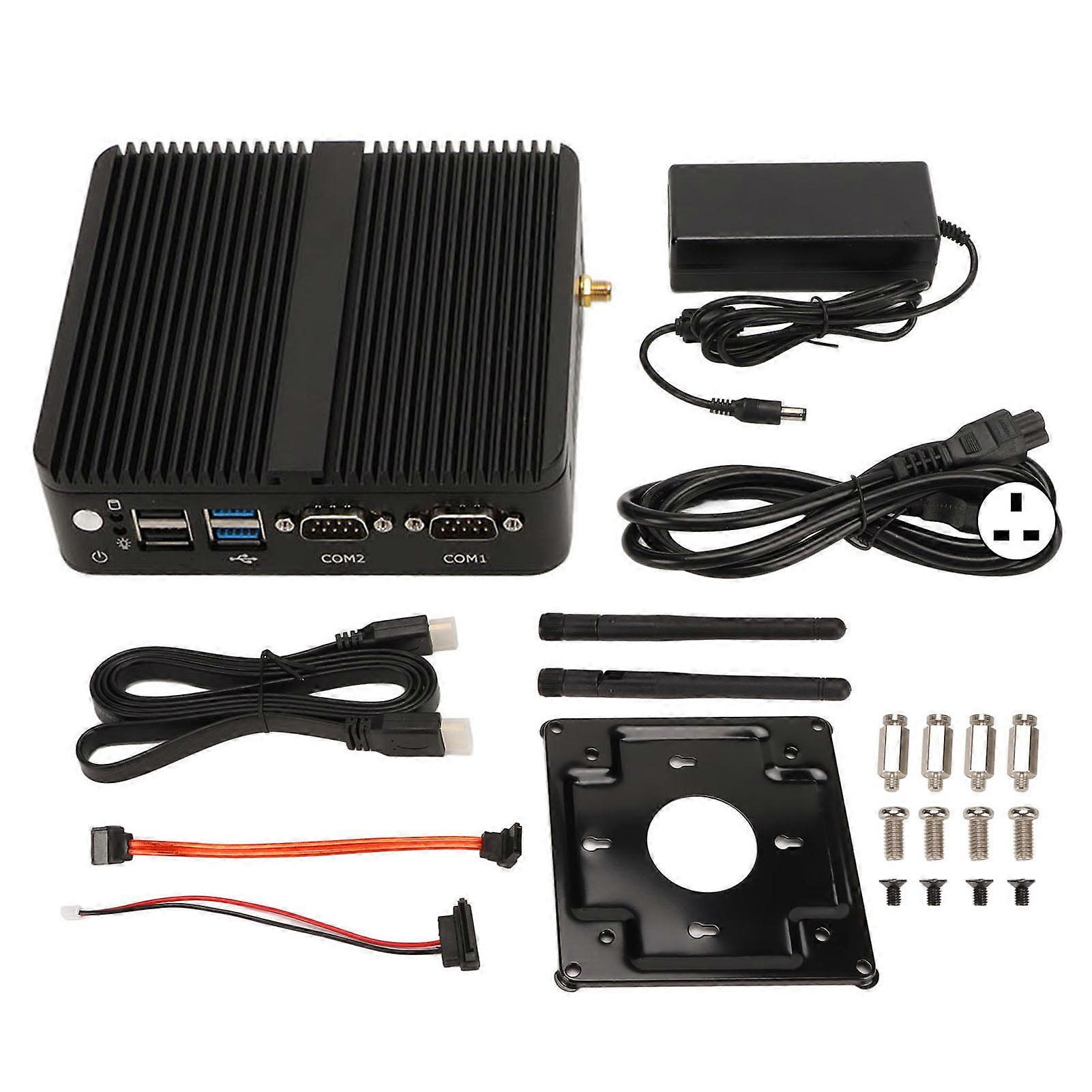 Mini PC Intel Celeron J4125 8GB DDR4 512GB SSD 4K 60Hz Dual Band WiFi UK Plug